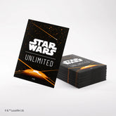 Gamegenic - Micas Star Wars Unlimited: Premium Art Sleeves Card Back Orange c/60 - Gamesmart